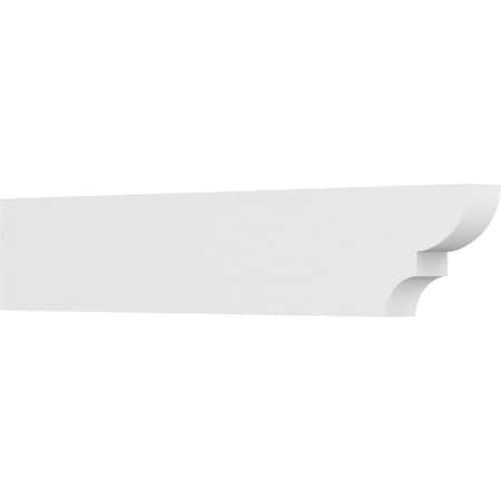 Ekena Millwork Standard Ridgewood Architectural Grade PVC Rafter Tail, 3"W X 8"H X 42"L RFTP03X08X42RID